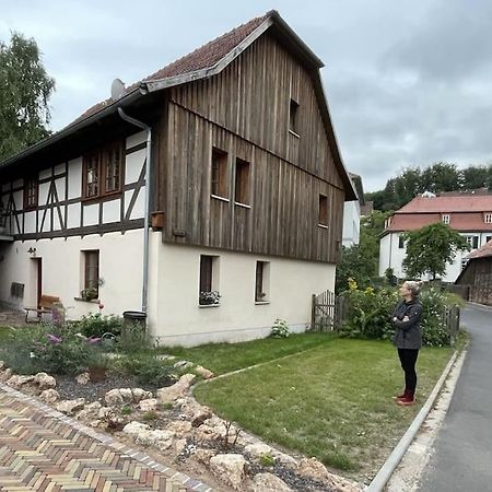 Wohnen Im Fachwerk - Ferienwohnung Fenja Nentershausen  Exterior foto